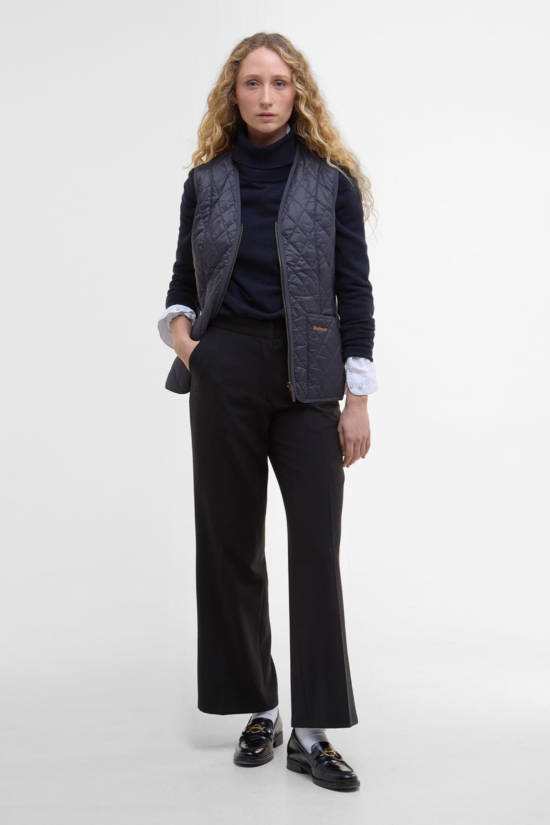 Innenfutter Tartan Betty (navy)