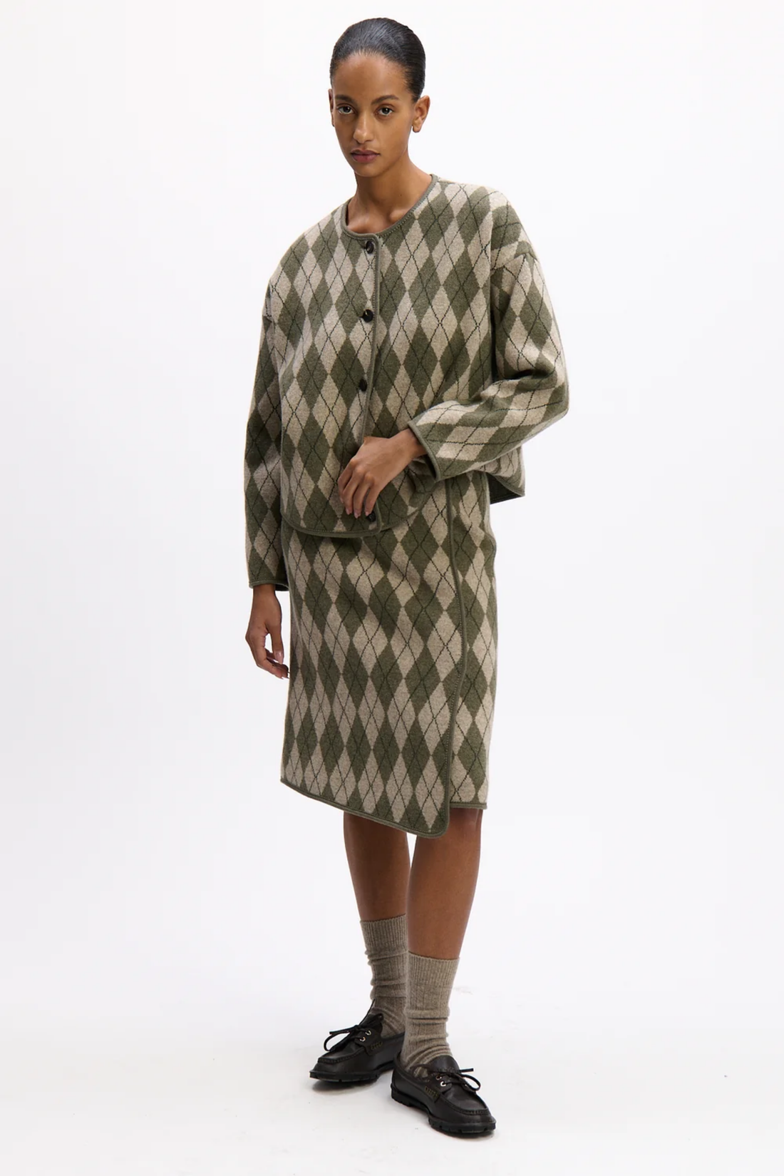 Damen Rock Franzi - Argyle