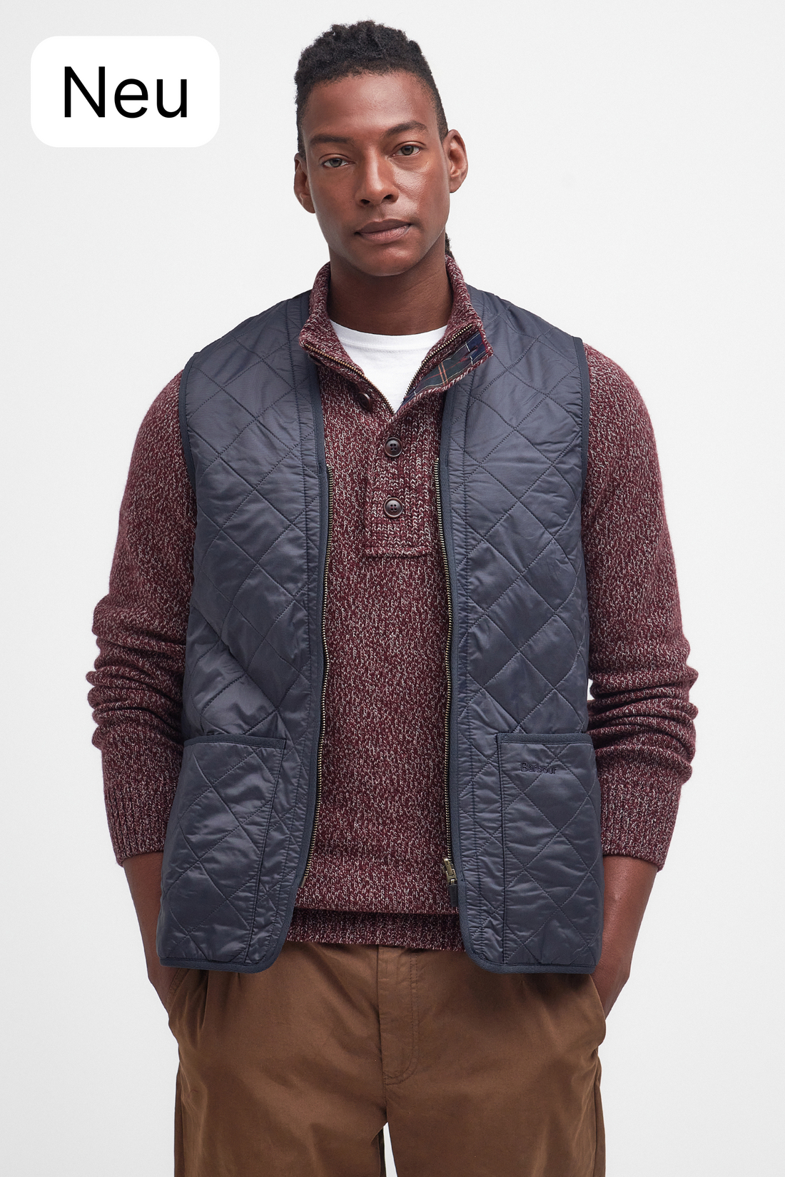 Innenfutter Polarquilt Zip-In (navy)