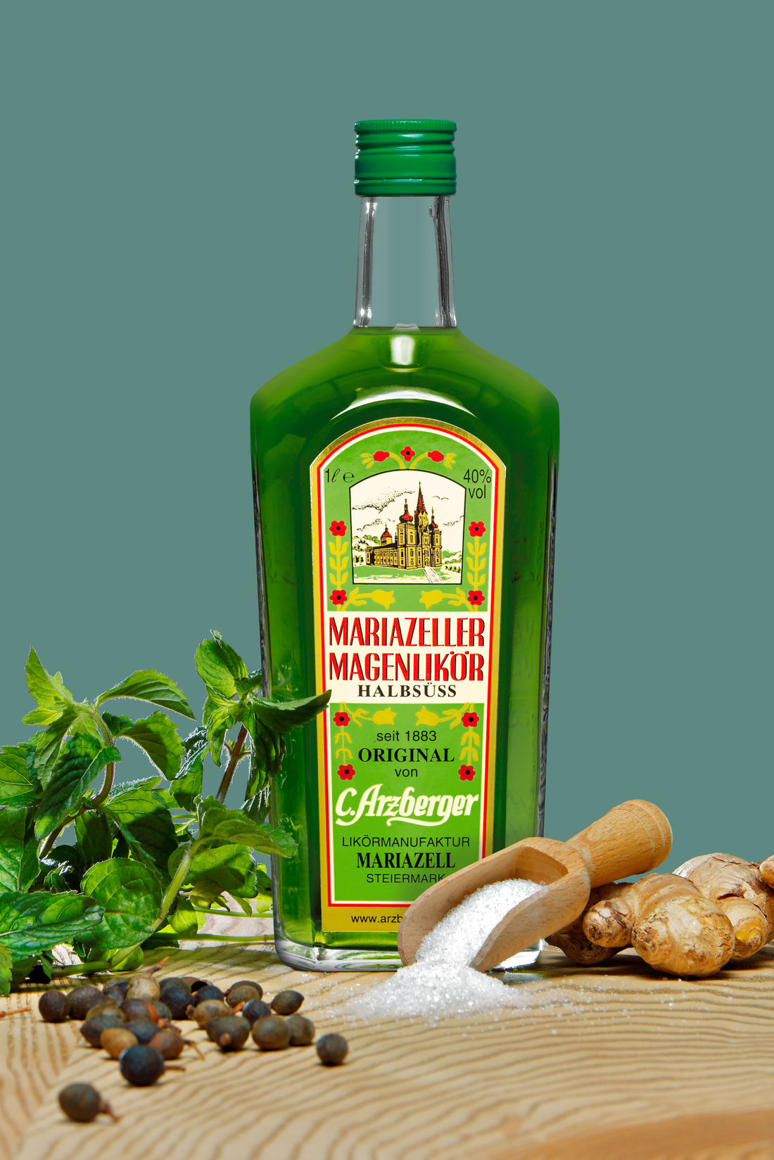 Mariazeller Magenlikör halbsüß 1Liter