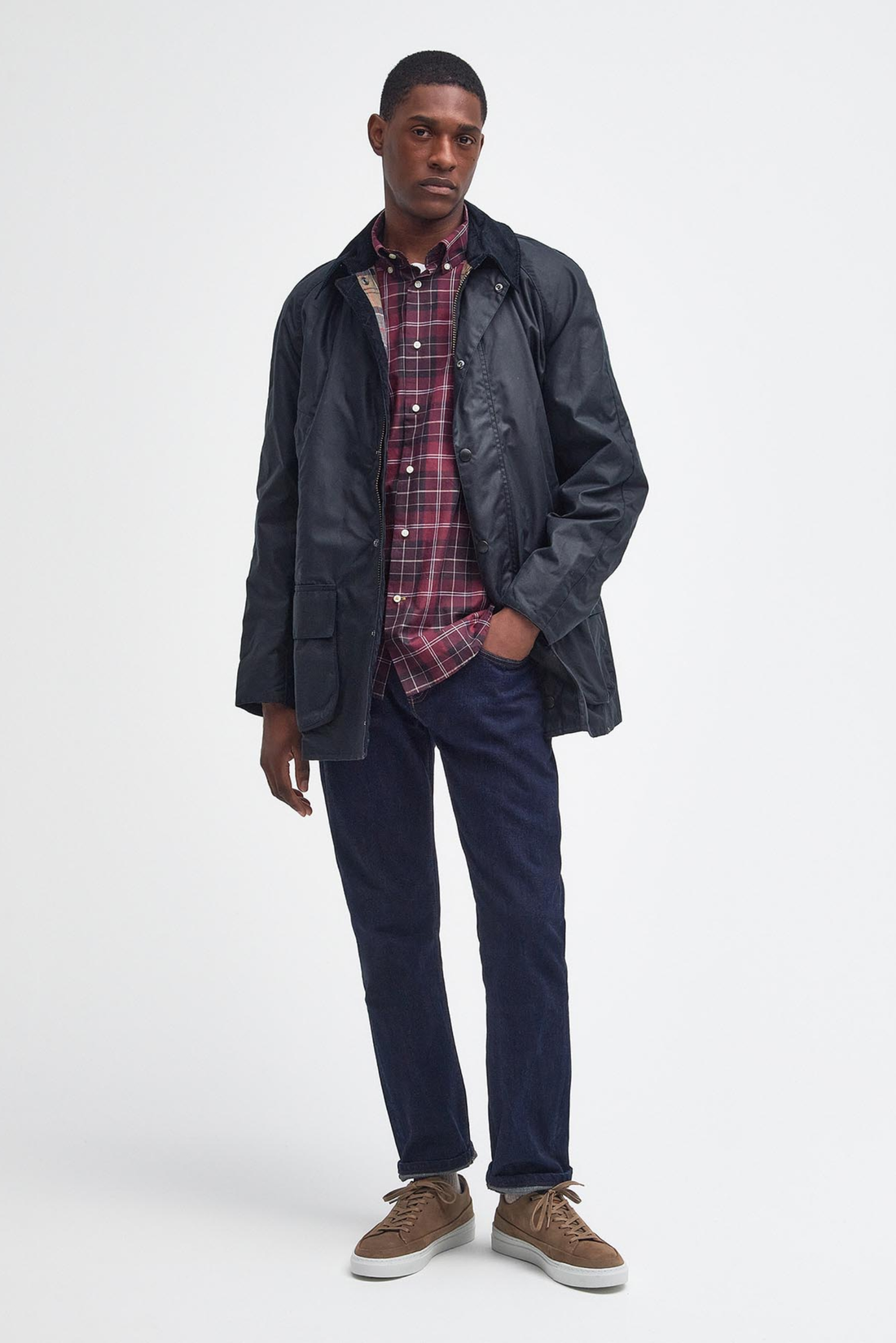 Wachsjacke Bristol (navy)