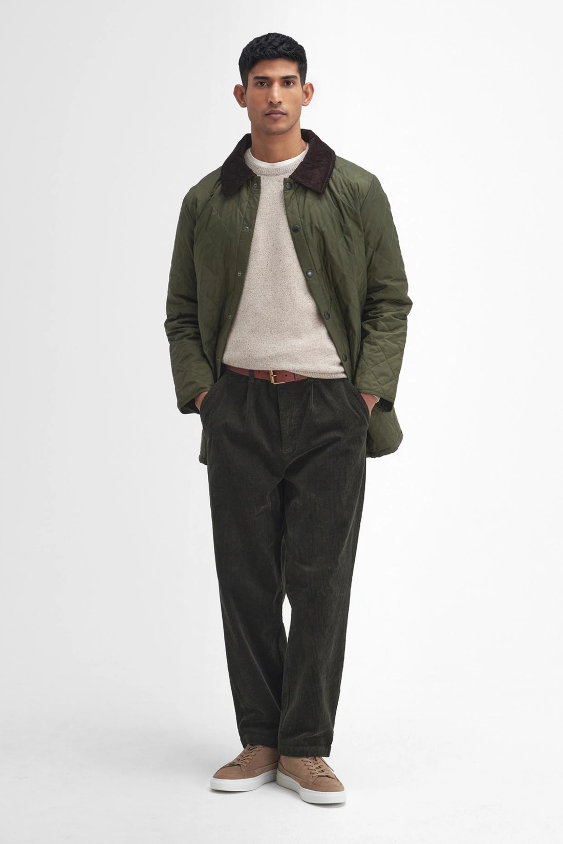 Steppjacke Heritage Liddesdale (oliv)