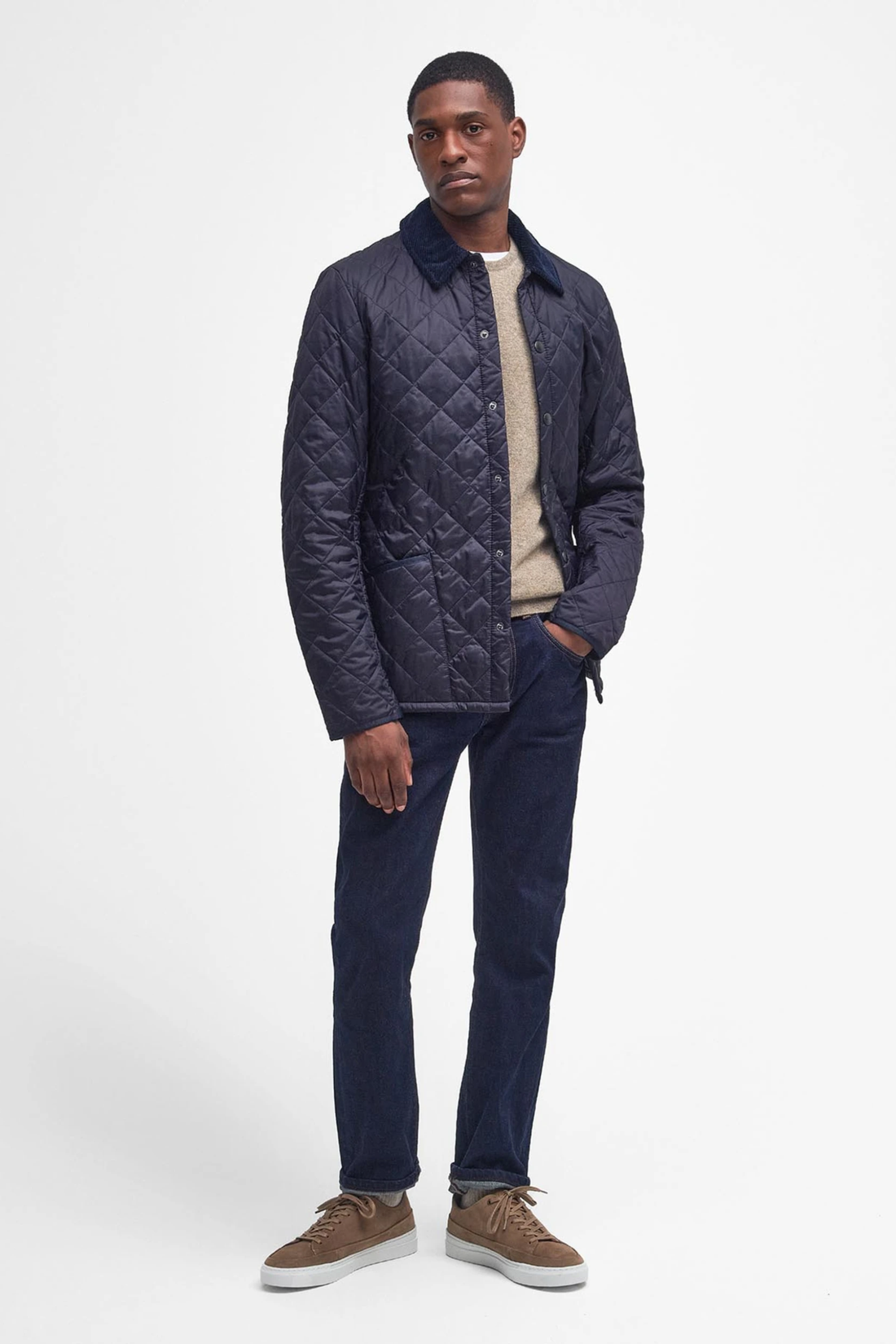 Steppjacke Hertiage Liddesdale (navy)