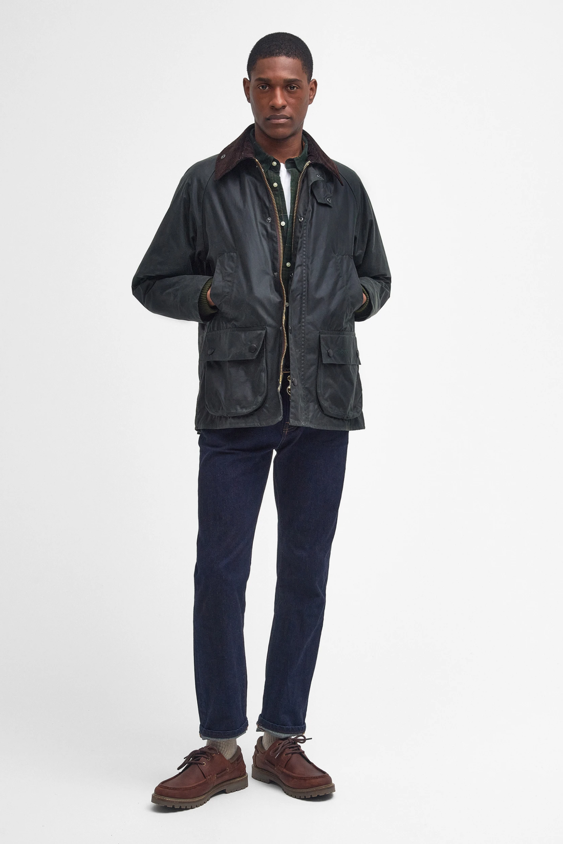 Wachsjacke Bedale (sage)