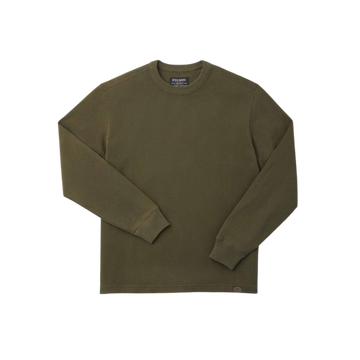 Waffle Knit Thermal Crew