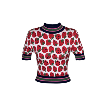 Knitted Top Frou Frou