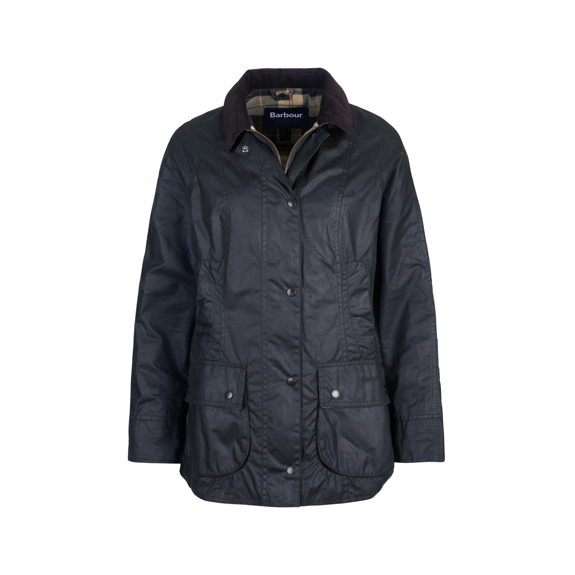 Wachsjacke Beadnell (sage)