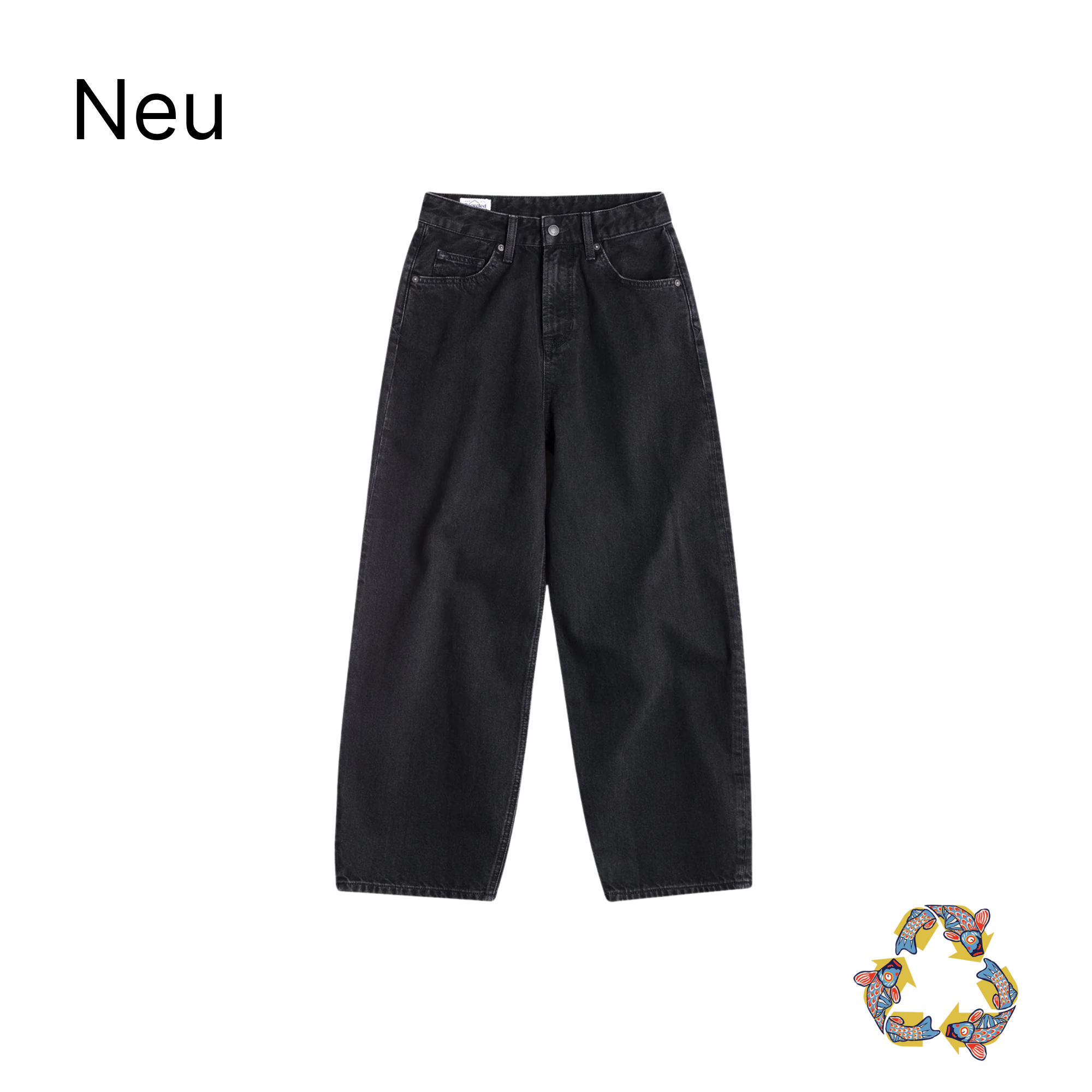 Kings of Indigo - Hose Leila hollow black