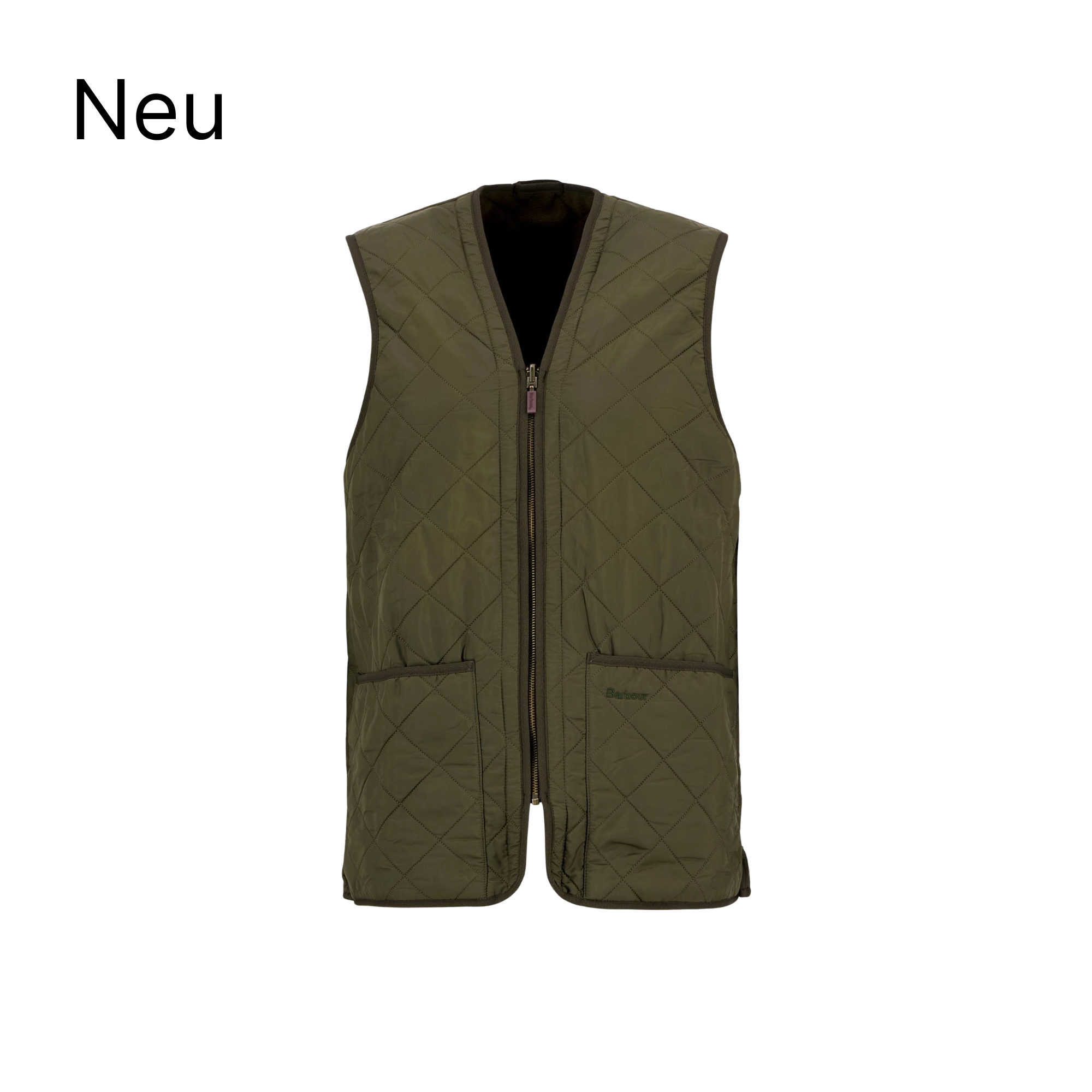 Innenfutter Polarquilt Zip-In (oliv)