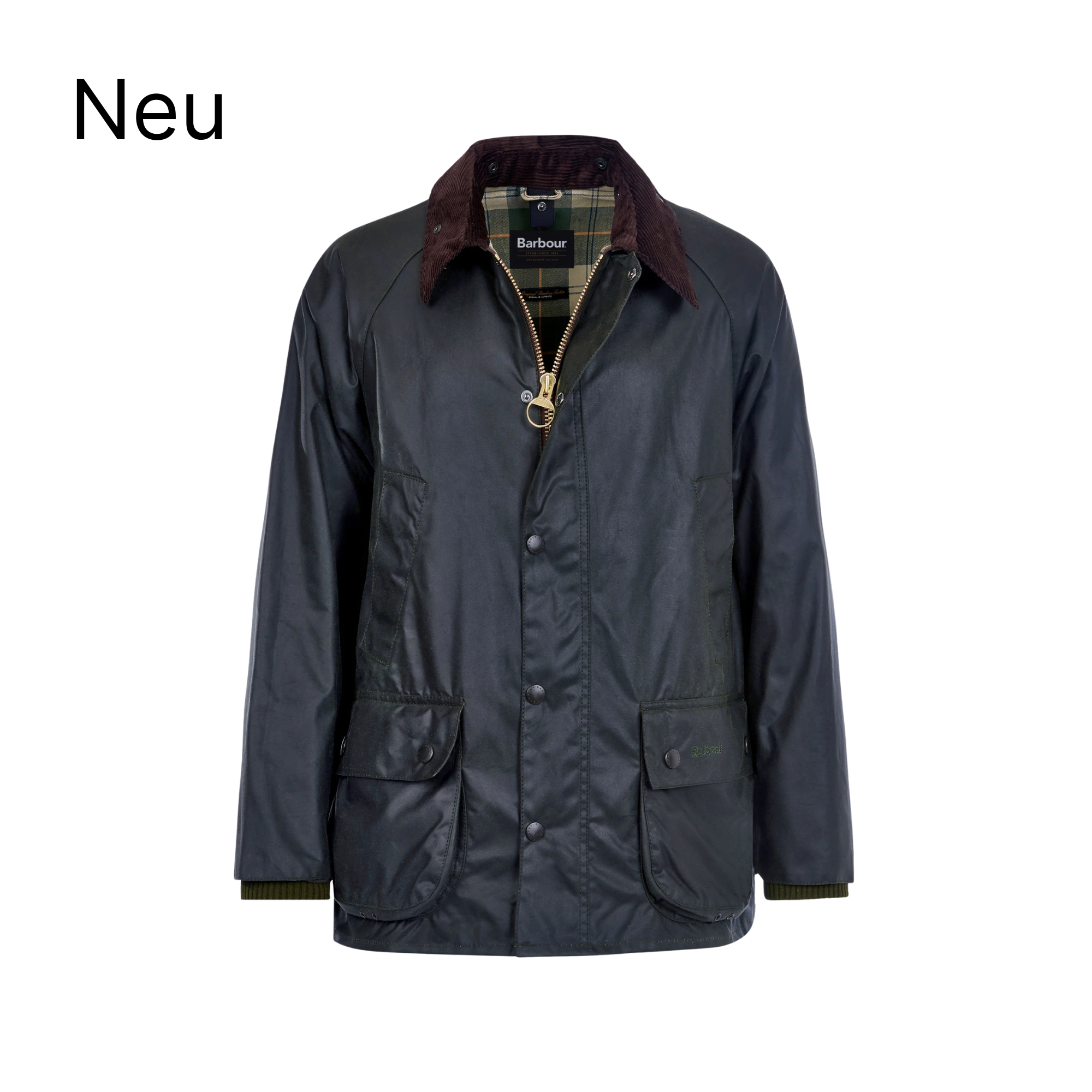 Wachsjacke Bedale (sage)