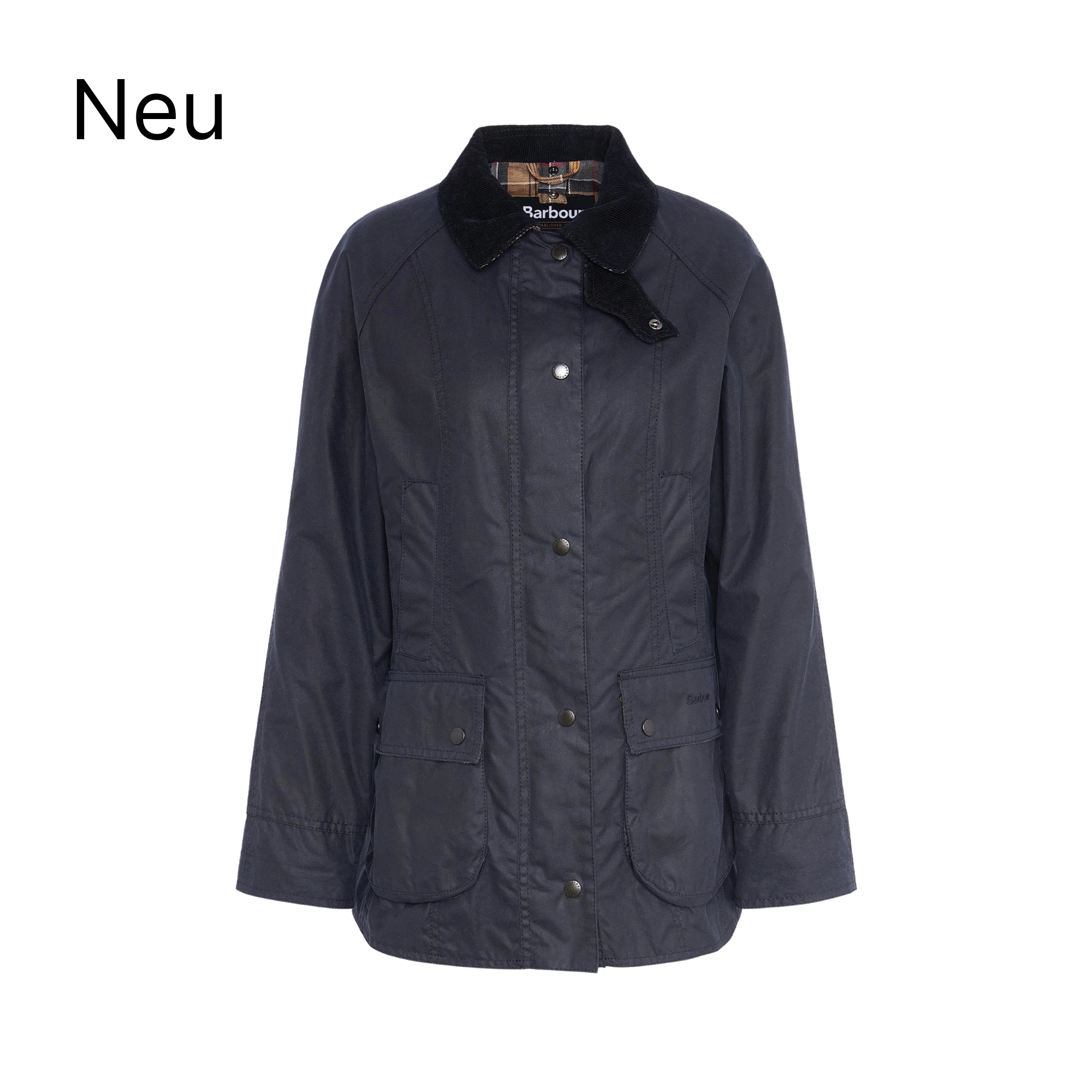 Wachsjacke Beadnell (navy)